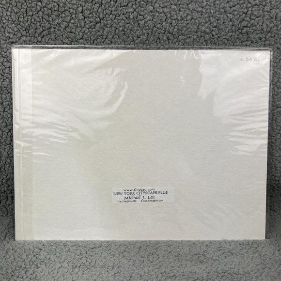 Michael J Leu Art Print SIGNED /300 6x10 Cityscape Village Water Bridge Poster 1 - Picture 6 of 8